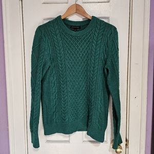 Banana Republic Womens Cable Knit Sweater Size Small